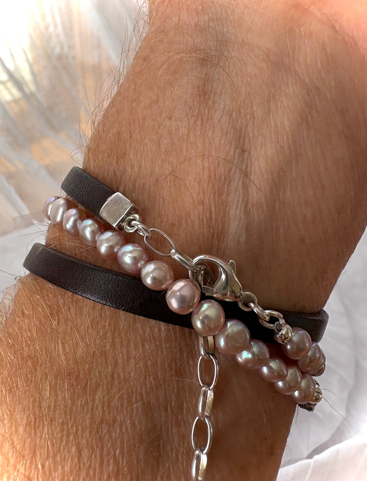 pearl edition. the wrap bracelet