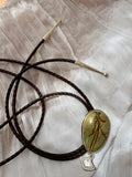 ébauche. american jasper choker and bolo necklace.